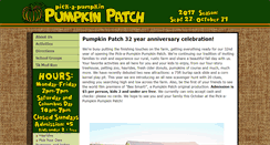 Desktop Screenshot of pickapumpkin.com